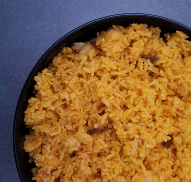 chamorro red rice in rice cooker