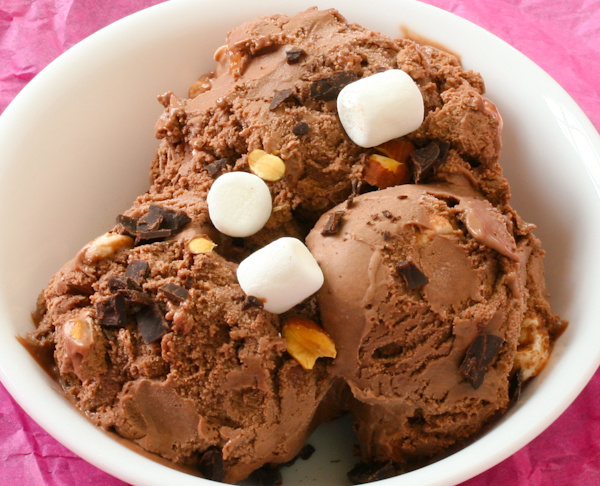 rocky road ice cream