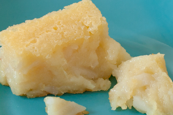 guam cassava cake recipe image