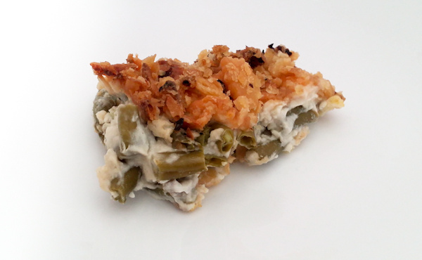 fresh green bean casserole image