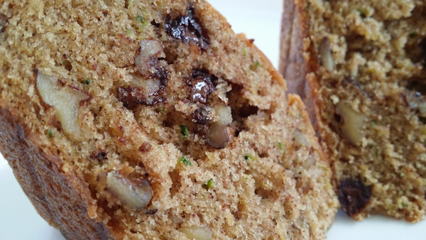 zucchini chocolate chip bread image